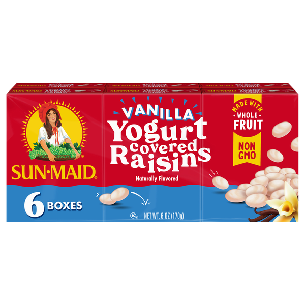 Sun-Maid Vanilla Yogurt Covered Raisins
