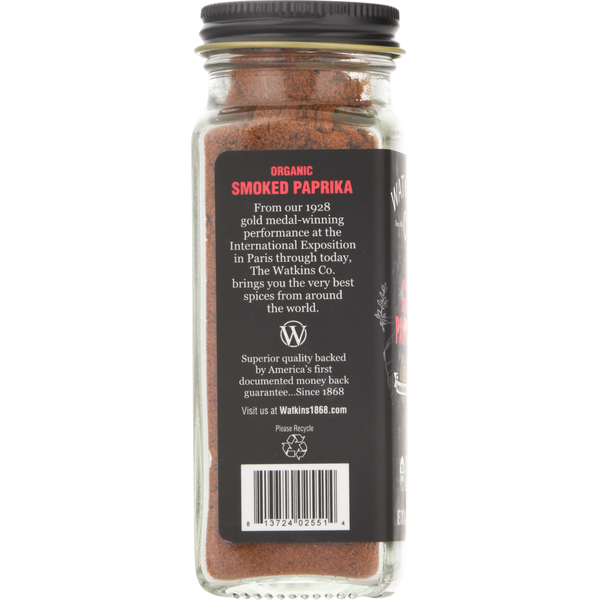 Watkins Paprika, Organic, Smoked