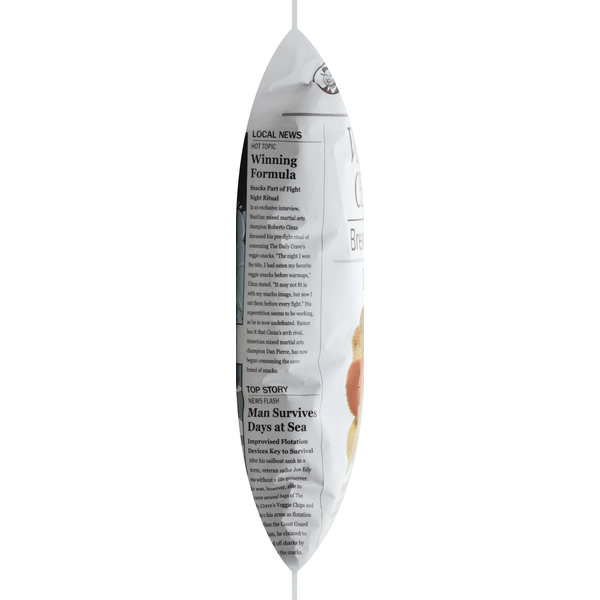 The Daily Crave Veggie Chips, Breaking News