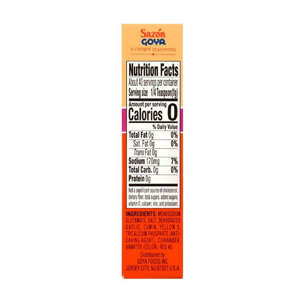 Goya Sazón Seasoning, with Coriander & Annatto