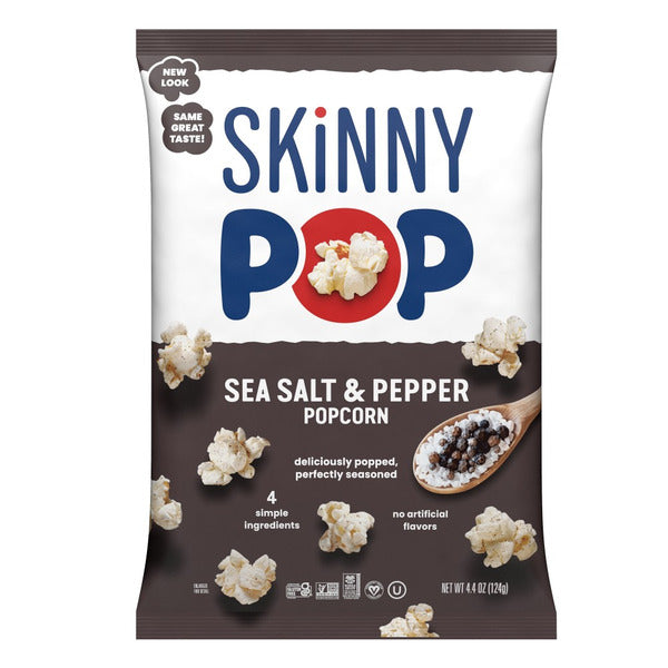 SkinnyPop Sea Salt & Pepper Popcorn