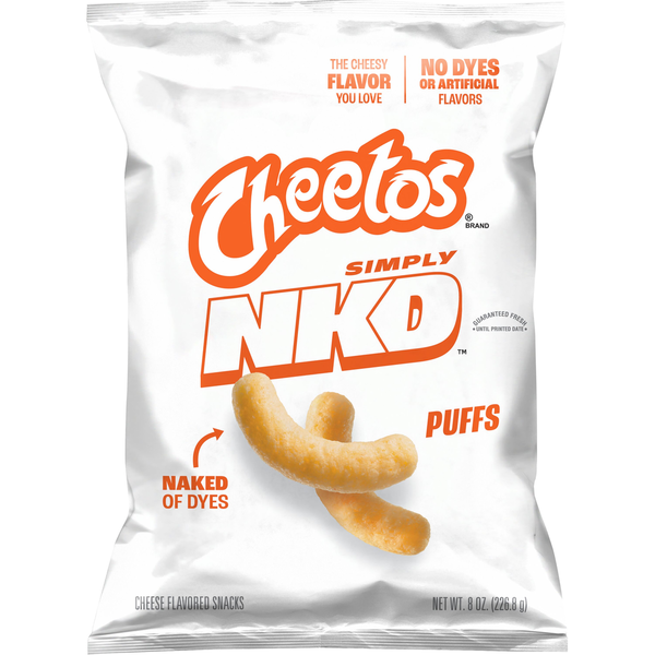 Cheetos Simply NKD Cheese Puffs Chips