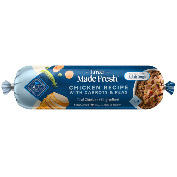 Blue Buffalo Love Made Fresh Dog Food, Refrigerated, Chicken Recipe