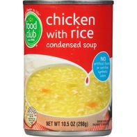 Food Club Condensed Soup, Chicken with Rice️