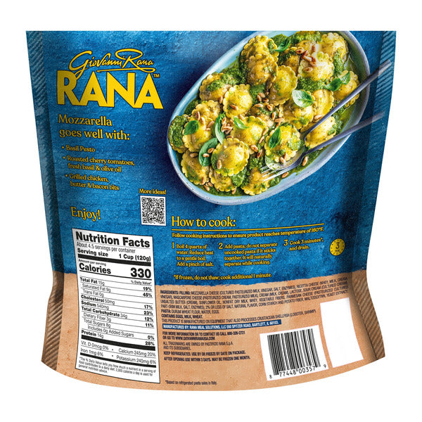 Rana Family Size Mozzarella Ravioli
