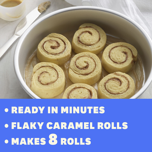 Pillsbury Flaky Caramel Rolls Canned Pastry Dough
