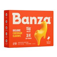Banza Deluxe Cheddar Elbows Mac & Cheese, Gluten F...
️