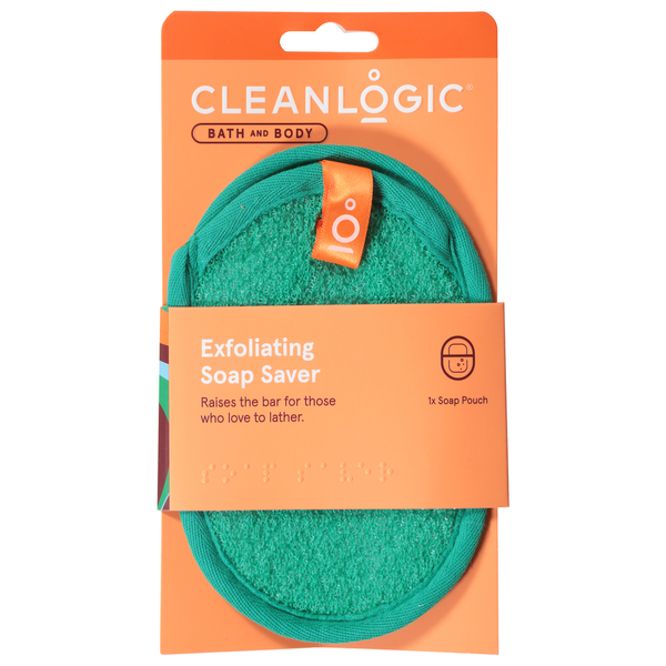 Cleanlogic Body Care Bath and Body Exfoliation Soap Saver