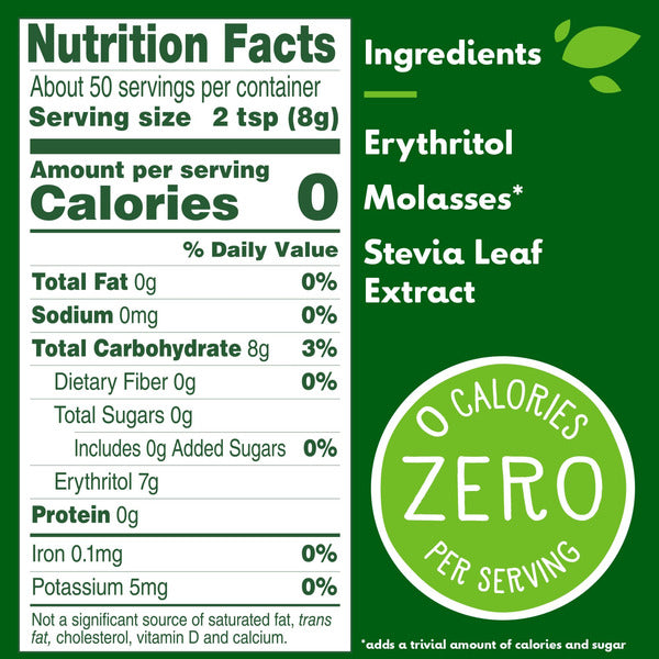Truvia Sweet Complete Brown Sweetener With The Stevia Leaf