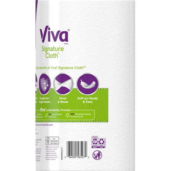 Viva Towels, Choose-A-Sheet, Triple Roll, 1-Ply