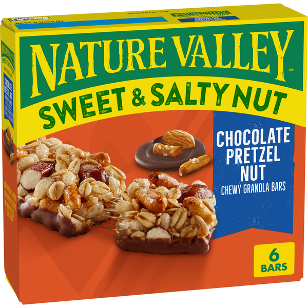 Nature Valley Sweet and Salty Nut Chocolate Pretzel Nut Granola Bars
