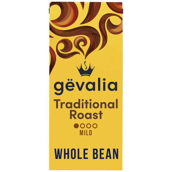 Gevalia Traditional Roast Mild Light Roast Whole Bean Coffee
