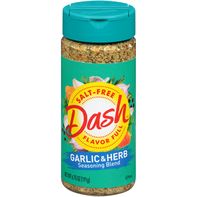 Dash Garlic & Herb Salt-Free Seasoning Blend️
