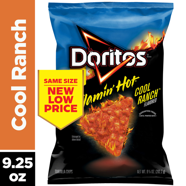 Doritos Tortilla Chips Flamin&