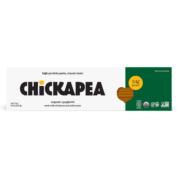 Chickapea Organic Chickpea & Yellow Pea Pasta, Spaghetti
