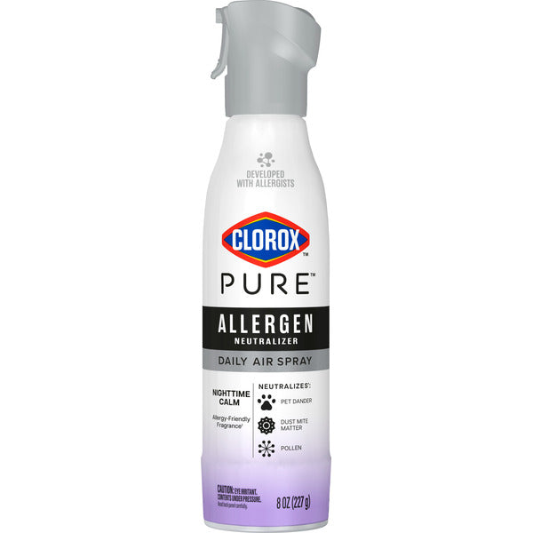 Clorox PURE Allergen Neutralizer Daily Air Spray, Nighttime Calm
