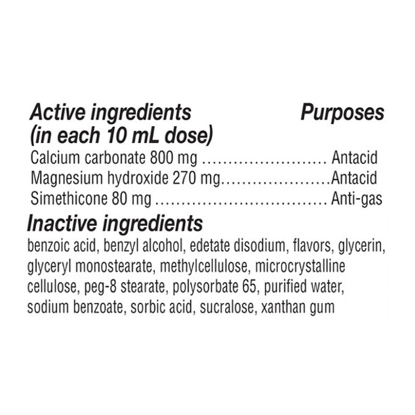 Mylanta Liquid Classic Lemon Mint Flavor Antacid+Anti-Gas
