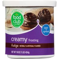 Food Club Frosting, Fudge, Creamy️ DestGlow