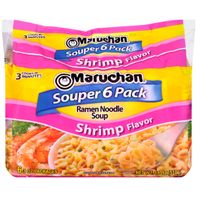 Maruchan Souper Ramen Noodle Soup, Shrimp, Pack of...
️ DestGlow