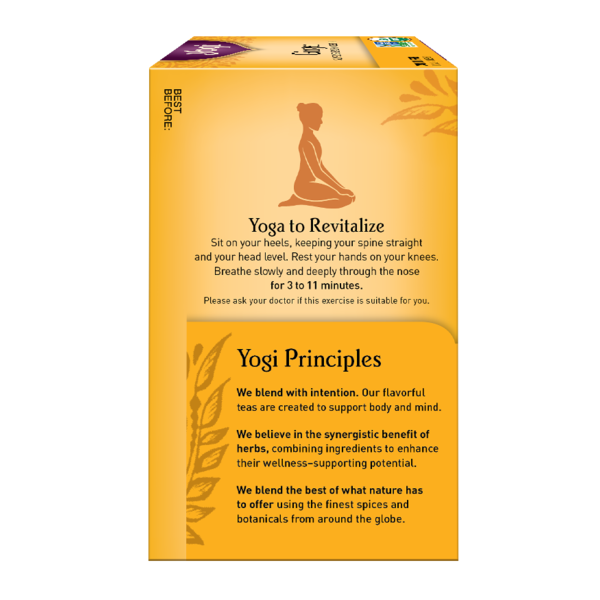 Yogi Tea Herbal Tea, Ginger, Supports Digestion, Caffeine Free