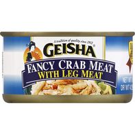 Geisha Crab Meat, Fancy, with Leg Meat️