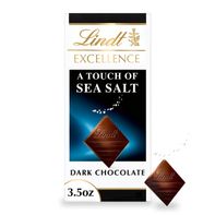 Lindt Excellence Sea Salt Dark Chocolate Candy Bar