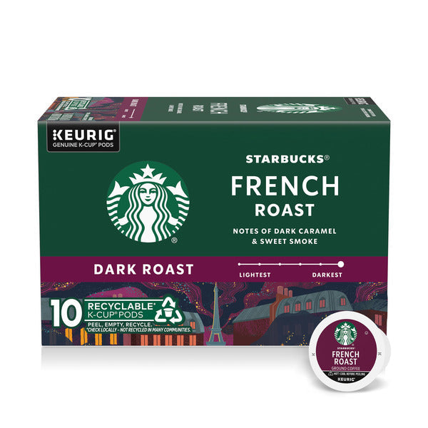 Starbucks French Dark Roast K-Cup Coffee