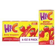 Hi-C Bopping Strawberry Fruit Drink️
