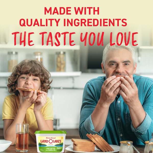 Land O Lakes Light Butter with Canola Oil, Spreadable
