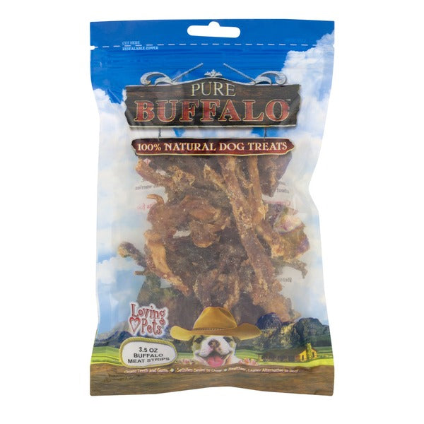 Loving Pets Pure Buffalo 100% Natural Dog Treats