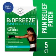 Biofreeze Pain Relief Patches️ DestGlow
