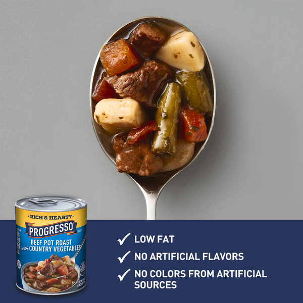 Progresso Beef Pot Roast with Country Vegetables Canned Soup
