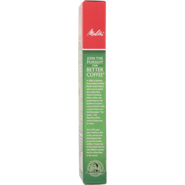 Melitta Super Premium Natural Brown Cone Coffee Filters
