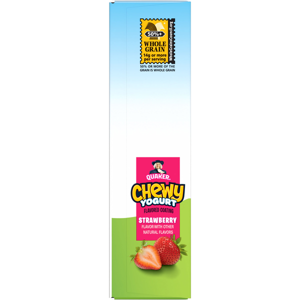 Quaker Chewy Yogurt Granola Bars, Strawberry - Pack