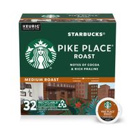 Starbucks Pike Place Medium Roast K-Cup Coffee️