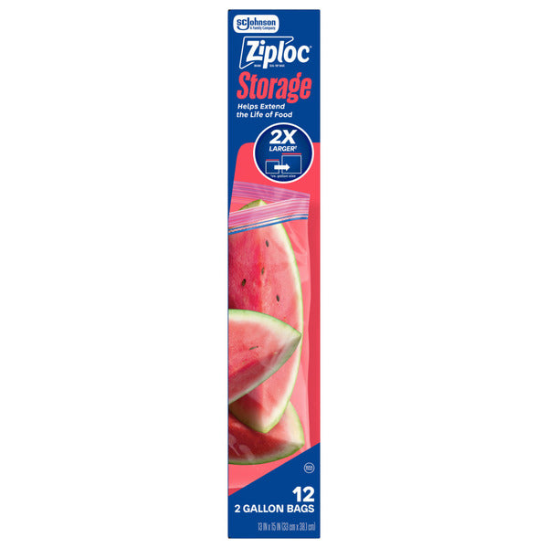 Ziploc Storage Bags with Power Shield Technology