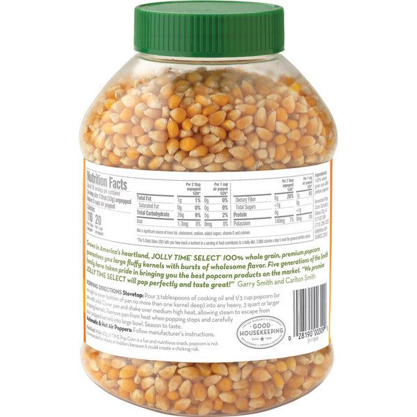 Jolly Time Select Yellow Popcorn Kernels