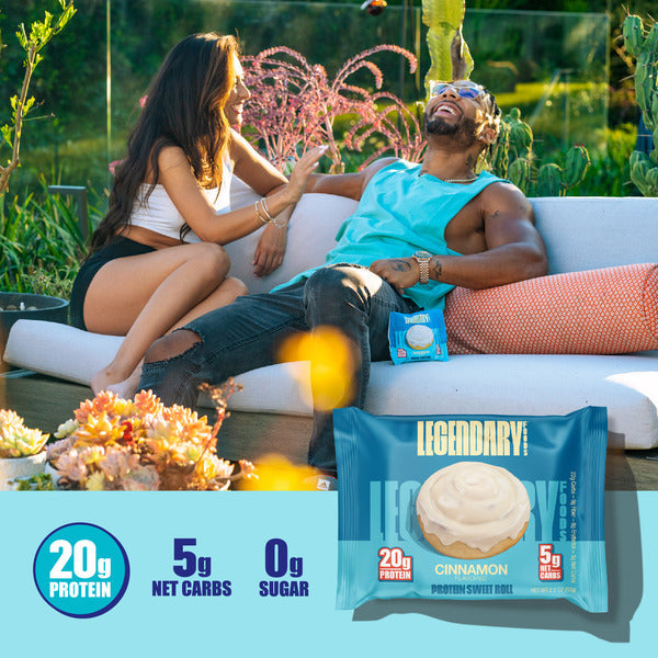 Legendary Foods Protein Sweet Roll, Cinnamon