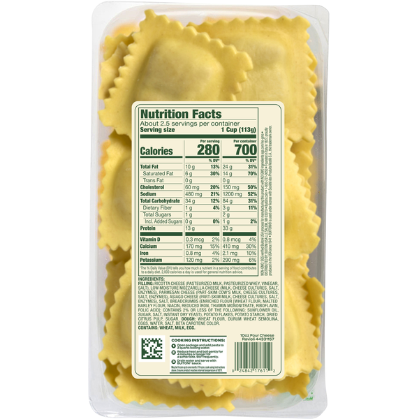 Buitoni Four Cheese Ravioli