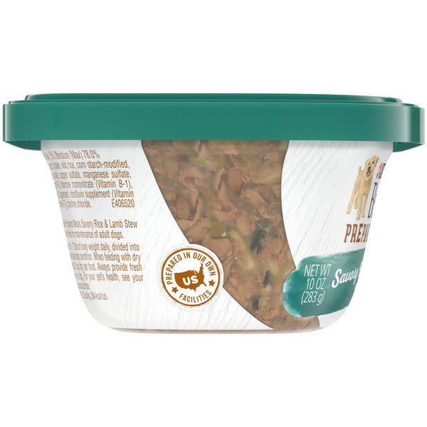 Purina Beneful High Protein Wet Dog Food With Gravy, Prepared Meals Savory Rice & Lamb Stew DestGlow