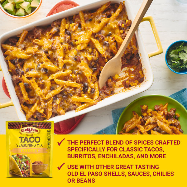Old El Paso Cheesy Taco Seasoning Mix Packet