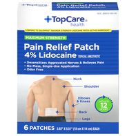 TopCare Pain Relief Patch, Maximum Strength, 4% Li...
️