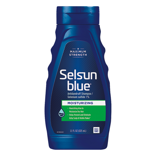 Selsun Blue Moisturizing Maximum Strength Antidandruff Shampoo