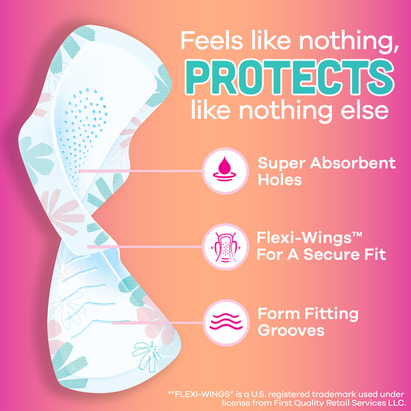 Always Radiant Teen Pads Get Real Regular With Wings