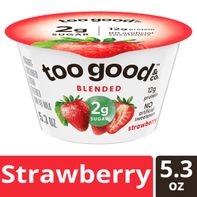 Too Good & Co. Blended Strawberry Yogurt-Cultured ...
️