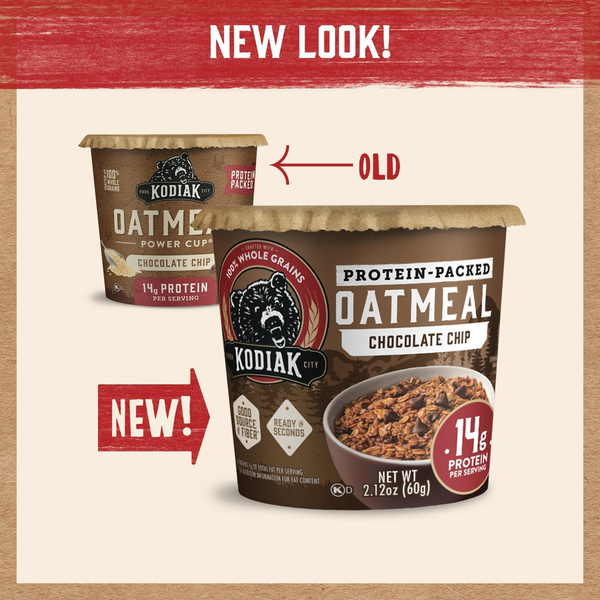 Kodiak Chocolate Chip Oatmeal in a Cup