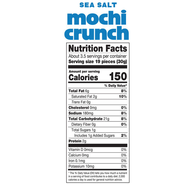 Sun Tropics Mochi Crunch, Sea Salt