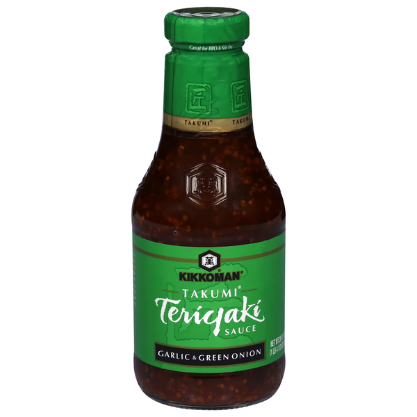 Kikkoman Garlic & Green Onion Teriyaki Sauce