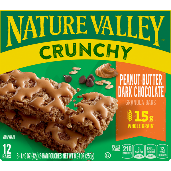 Nature Valley Peanut Butter Dark Chocolate Granola Bars