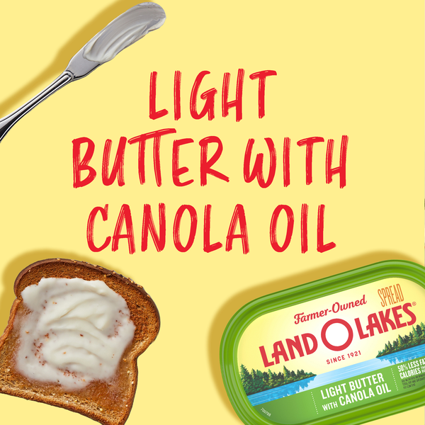 Land O Lakes Light Butter with Canola Oil, Spreadable